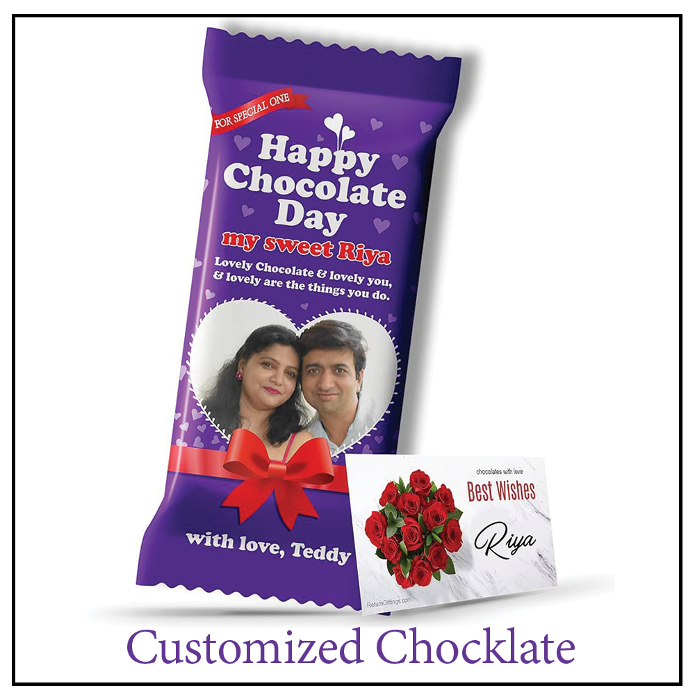 Happy Chocolate Day- Customize Chocklate Kit-Kat