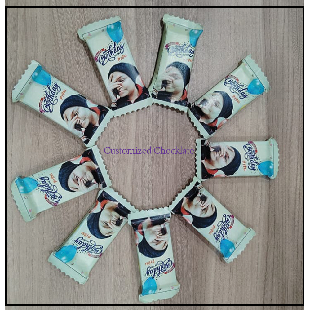 Happy Birthday- Customize Chocolate Kit-Kat